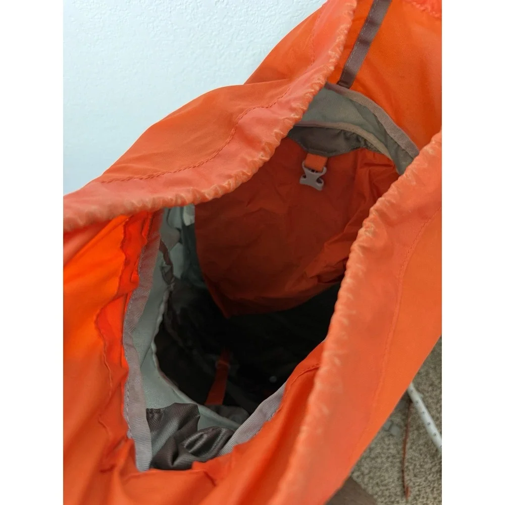 Mountain Hardwear Ozonic 50L Backpack Hiking Camping Pack Gray Orange